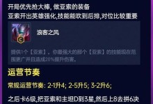 《亚索手游单人出装攻略》（亚索出装、技巧、策略一网打尽）