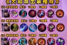 苏烈（构建坚固防线，以苏烈出装为关键）